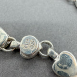 Estate Tiffany & Co. SS Heart Link Bracelet
