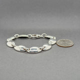 Estate Tiffany & Co. SS Oval Pebble Bracelet