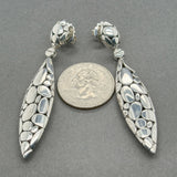 Estate John Hardy SS Kali Marquis Drop Earrings