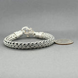 Estate SS 8.00mm Woven Bracelet
