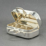 Estate Tiffany & Co. SS Mini Suitcase Pillbox