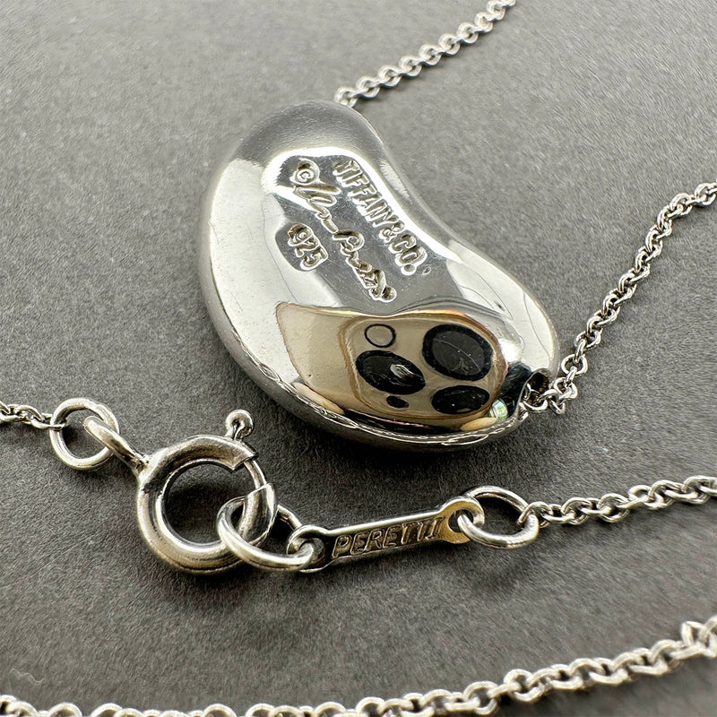 Estate Tiffany & Co. SS Peretti Bean Pendant