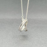 Estate Tiffany & Co. SS 1837 Linked Circle Necklace