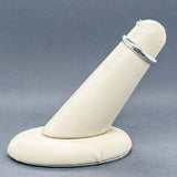 Estate 14K W Gold 2.81mm Wedding Ring