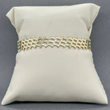Estate 14K Y Gold Fancy Link Bracelet