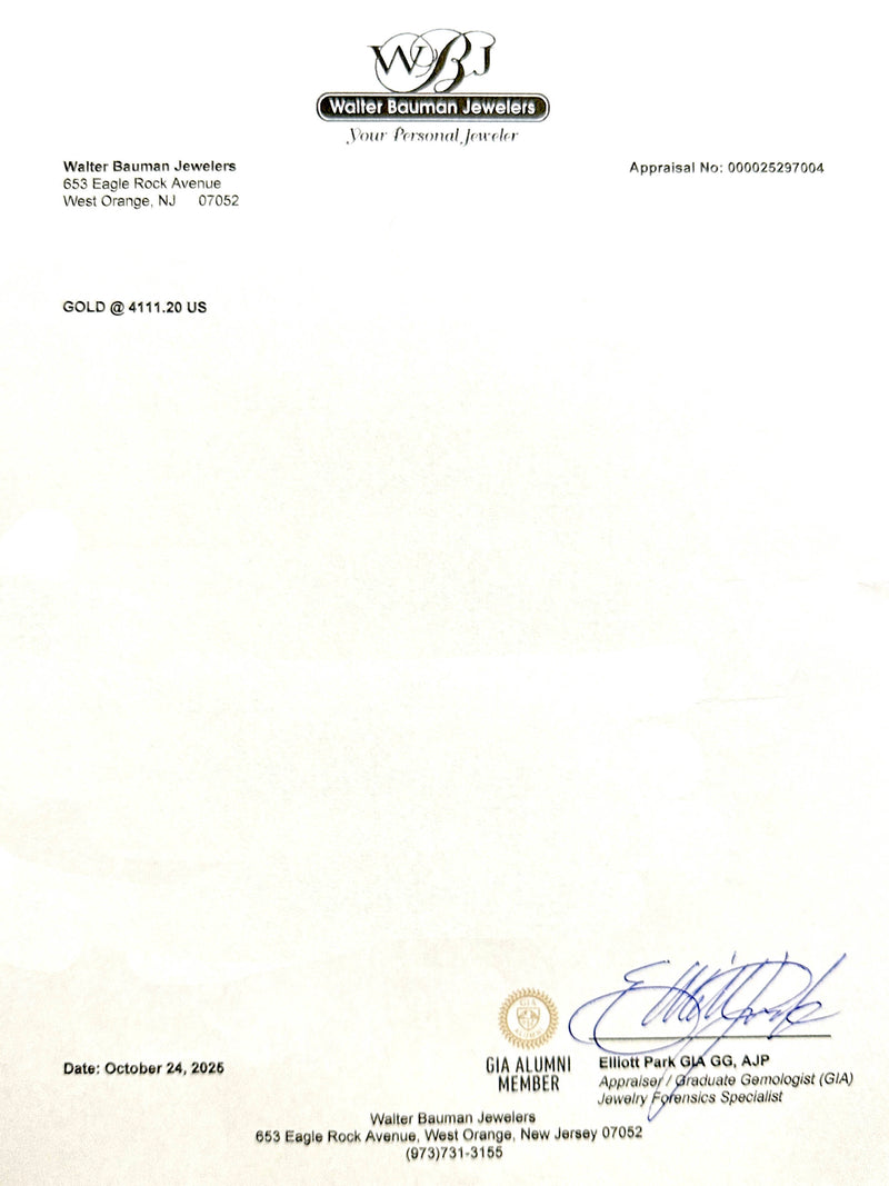 Estate 14K Y Gold Akoya Pearl & 0.20ctw Diamond Ring