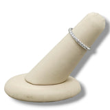 14K W Gold 0.42ctw G/SI1 French Pave Diamond Band