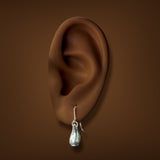 Estate Tiffany & Co. SS Peretti Teardrop Dangle Earrings