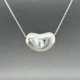 Estate Tiffany & Co. SS 19mm Bean Pendant