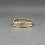 Estate Bulgari 18K TT Gold B.zero 1 Ring