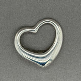 Estate Tiffany & Co. Peretti SS 35mm Open Heart Pendant