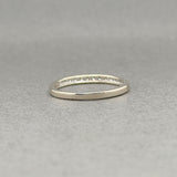 Estate 10K W Gold 0.14ctw Fancy Yellow-F-G/VS2-SI1 Lab-Created Diamond Ring