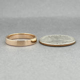 Estate 14K Y Gold 3.7mm Polished Ring