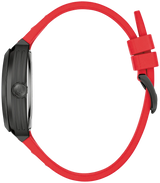 Men's Bulova Watch Red and Black 98A341