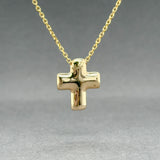Estate 14K Y Gold Cross Pendant