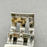 Estate Tiffany & Co. Platinum 18 0.48ctw G-H/VS1-2 Diamond Ear Cuff Earring