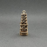 Estate 14K Y Gold Oil Drill Tower Charm