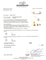 Estate 14K W Gold 0.92ctw F-G/I1 Diamond Screw Back Earrings