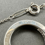 Estate Tiffany & Co. SS 1837 Circle Pendant