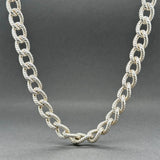 Estate Tiffany & Co. SS 6.87mm 36” Curb Link Chain