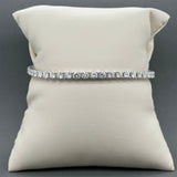 Estate 14K W Gold 4.64ctw G-H/VS2-SI1 Diamond Tennis Bracelet