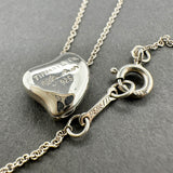 Estate Tiffany & Co. SS Peretti Vintage Full Heart Pendant