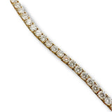 14K Y Gold 3.00ctw F-G/VS2 Lab Created Diamond Tennis Bracelet