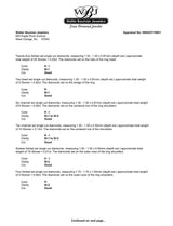 Estate 14K W Gold 1.28ctw Diamond Cluster Eng. Ring