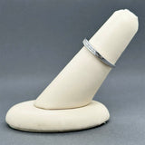 Estate 14K W Gold 0.30ctw Diamond Anniversary Ring