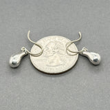 Estate Tiffany & Co. SS Peretti Teardrop Dangle Earrings