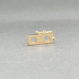 Estate 14K Y Gold Pearl Shortener