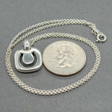 Estate Tiffany & Co. SS Horseshoe Pendant