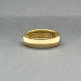 Estate Charriol 18K Y Gold 0.42ctw Diamond Cable Ring