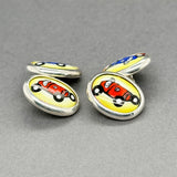 Estate SS Enamel Race Car Cufflinks