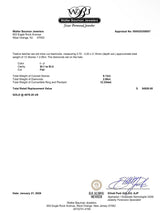 Estate 18K Y Gold 8.13ct Emerald & 2.06ctw Diamond Ring/Pendant GIA