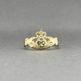 Estate 14K Y Gold Claddagh Ring