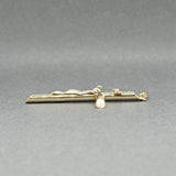 Estate 14K TT Gold 45.10mm INRI Crucifix Pendant