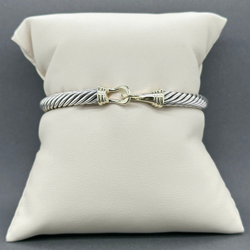 Estate David Yurman SS 14 Buckle Classic Bracelet