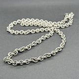Estate 999 Silver 5.00mm 20” Cable Chain