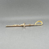 Estate 14K Y Gold 82.80mm Crucifix Pendant