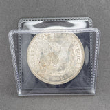 Estate 0.9 Silver 1921 US Morgan Dollar Brilliant Uncirculated with Light Gold Obverse Toning UNC