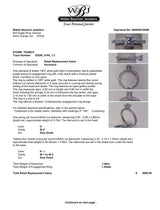 Estate 14K W Gold 1.66ctw H-I/SI1-2 Diamond Eng. Ring