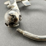 Estate Tiffany & Co. SS Airplane Key Ring