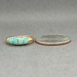 Estate 14K Y Gold Opal Ring