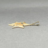 Estate 14K Y Gold Chai Star of David Pendant