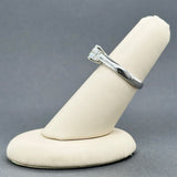 Estate Platinum 1.21ct I/VS1 Diamond Eng. Ring GIA