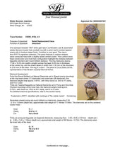 Estate Effy 14K W Gold 1.59ctw Diamond Cocktail Ring