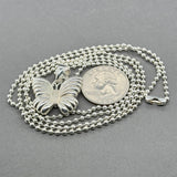 Estate Lagos SS Butterfly Pendant