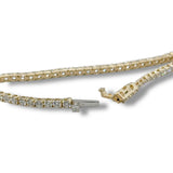 14K Y Gold 3.00ctw F-G/VS2 Lab Created Diamond Tennis Bracelet