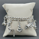 Estate Disney Limited Edition SS Winnie The Pooh Charm Bracelet